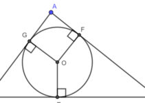 Tính bán kính đường tròn – Công thức tính bán kính đường tròn nội tiếp tam giác và bài tập có lời giải |Traloitructuyen.com