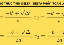 Cách tính delta, delta phẩy: Công thức và bài tập vận dụng