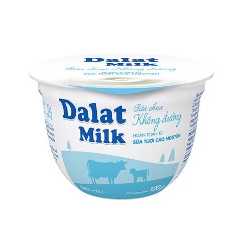 Dalat Milk – Sữa chua không đường calories, carbs & nutrition facts  |Traloitructuyen.com
